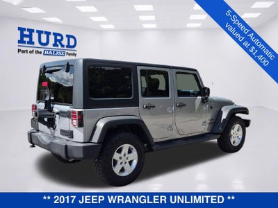 2017 Jeep Wrangler Unlimited Sport 4x4