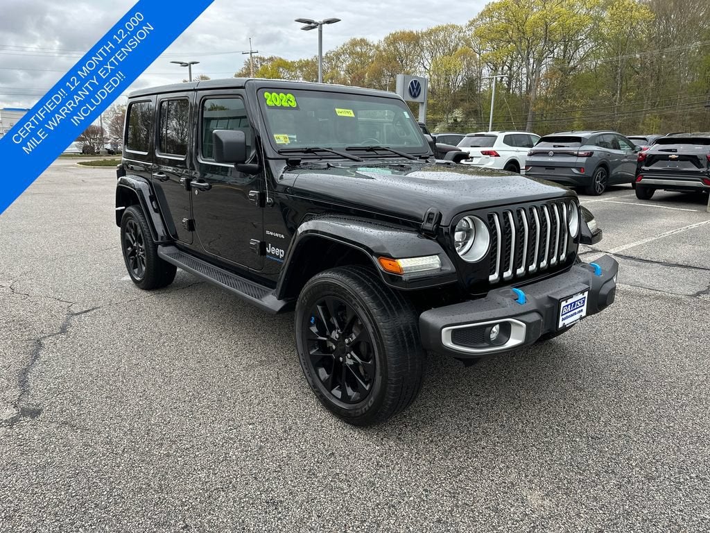 2023 Jeep Wrangler 4xe Sahara 4x4