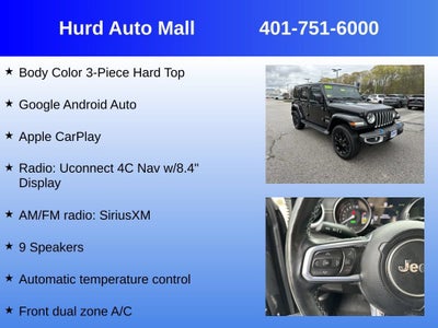 2023 Jeep Wrangler 4xe Sahara 4x4
