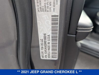 2021 Jeep Grand Cherokee L Altitude 4x4