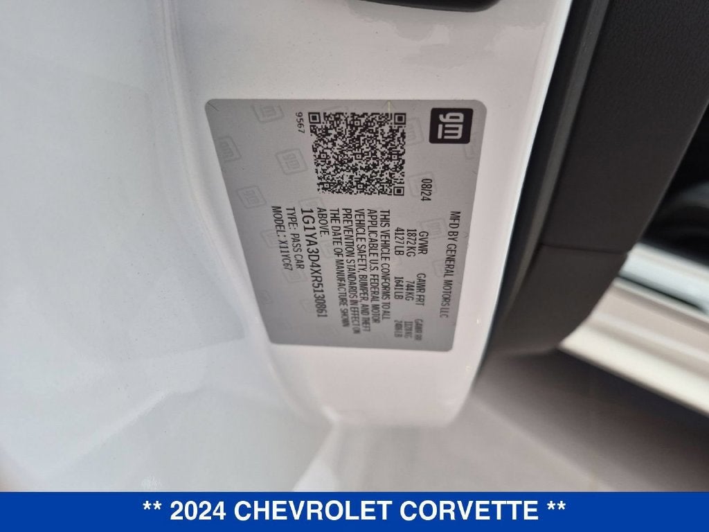 2024 Chevrolet Corvette Stingray 1LT