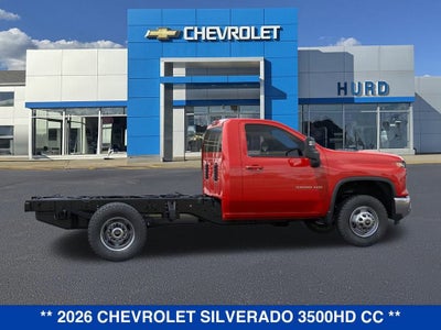 2026 Chevrolet Silverado 3500 HD Chassis Cab Work Truck