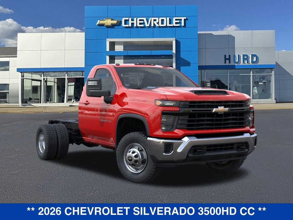 2026 Chevrolet Silverado 3500 HD Chassis Cab Work Truck