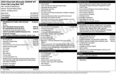 2025 Chevrolet Silverado 2500 HD WT