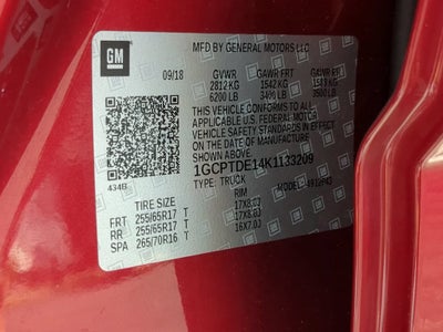 2019 Chevrolet Colorado 4WD Z71