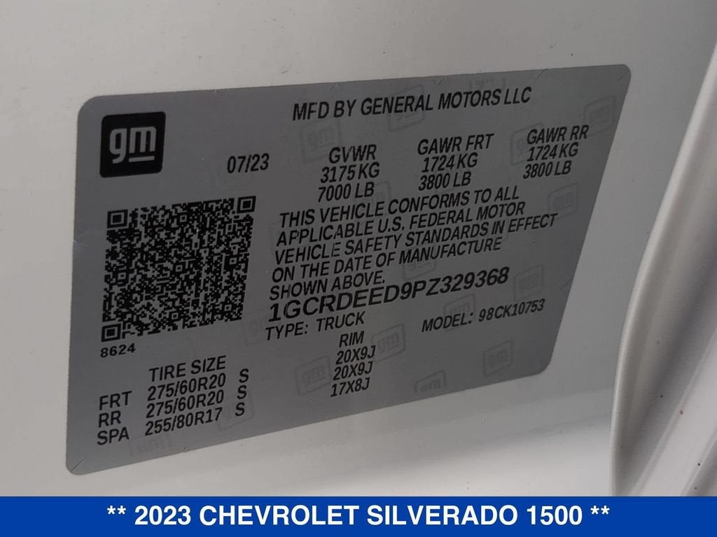 2023 Chevrolet Silverado 1500 RST