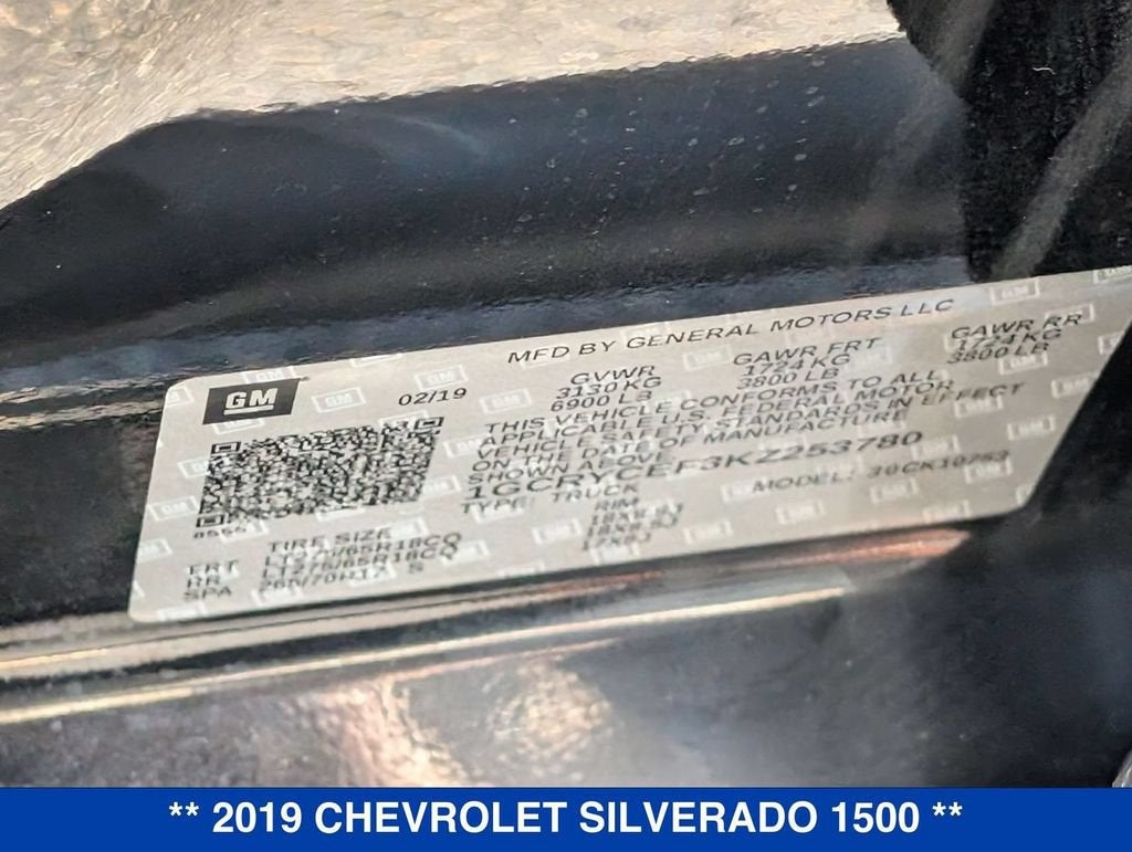 2019 Chevrolet Silverado 1500 Custom Trail Boss