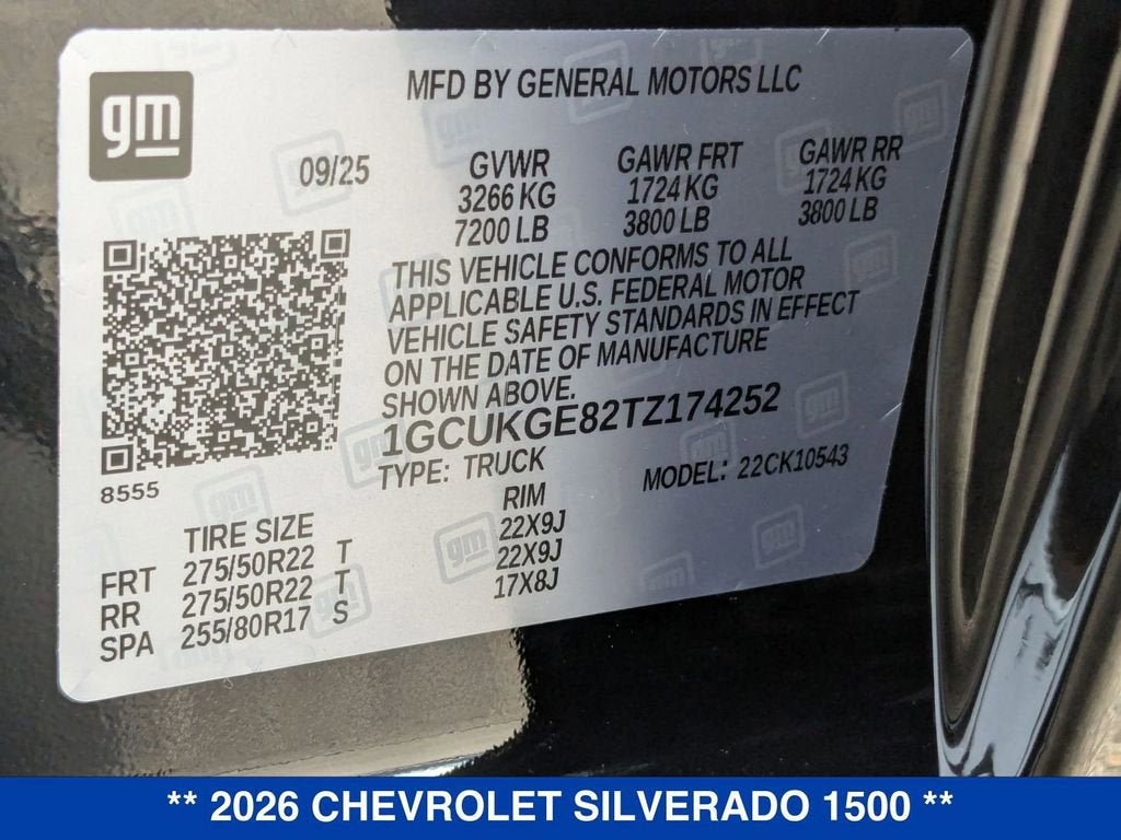 2026 Chevrolet Silverado 1500 LTZ