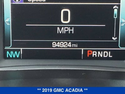 2019 GMC Acadia SLT