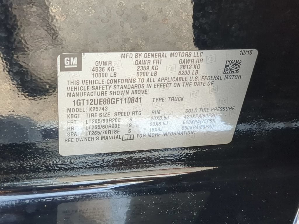 2016 GMC Sierra 2500 HD Denali