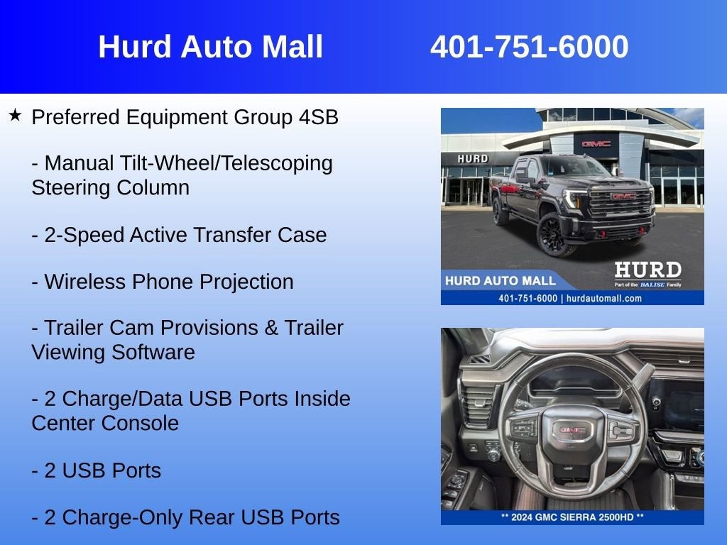 2024 GMC Sierra 2500 HD AT4