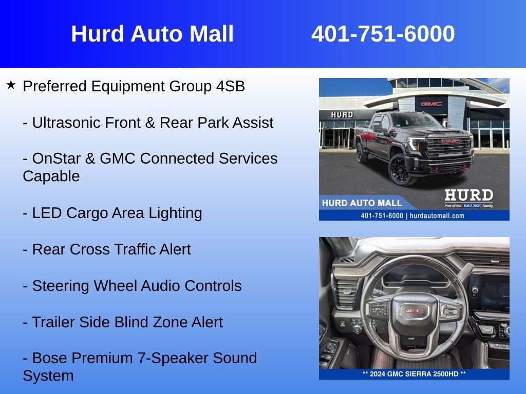 2024 GMC Sierra 2500 HD AT4