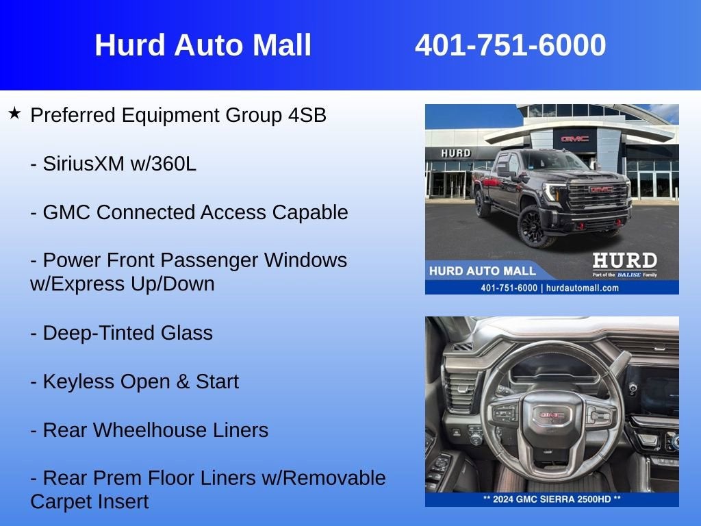2024 GMC Sierra 2500 HD AT4