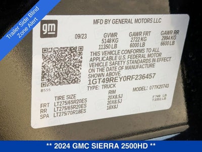 2024 GMC Sierra 2500 HD Denali