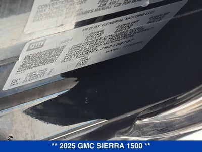 2025 GMC Sierra 1500 SLT
