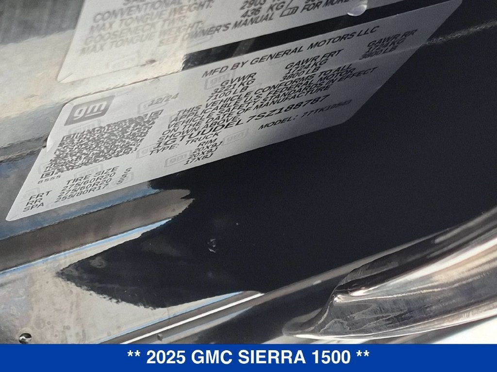 2025 GMC Sierra 1500 SLT
