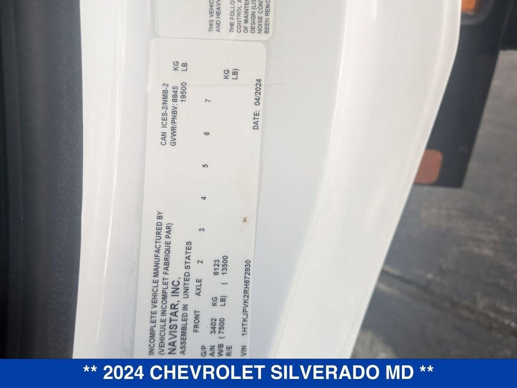 2024 Chevrolet Silverado 5500 HD Work Truck