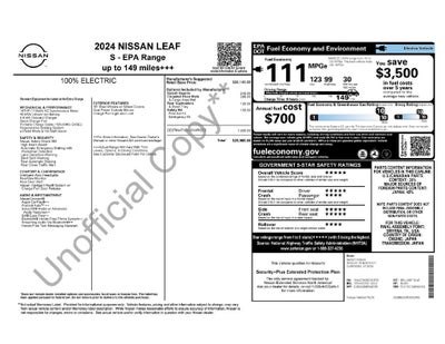 2024 Nissan LEAF S