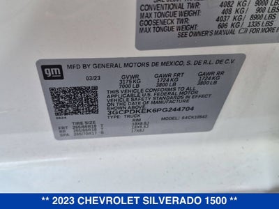 2023 Chevrolet Silverado 1500 LT