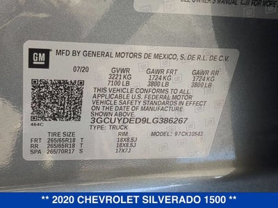 2020 Chevrolet Silverado 1500 LT