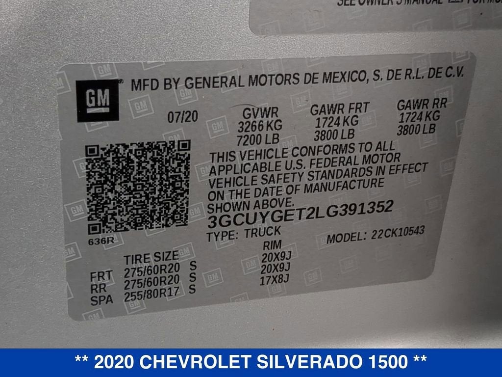 2020 Chevrolet Silverado 1500 LTZ