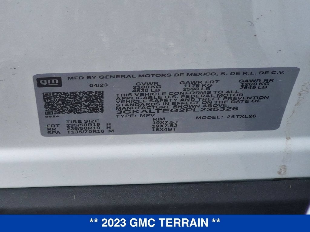2023 GMC Terrain SLE