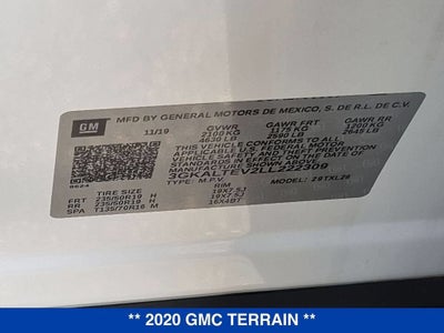 2020 GMC Terrain SLE