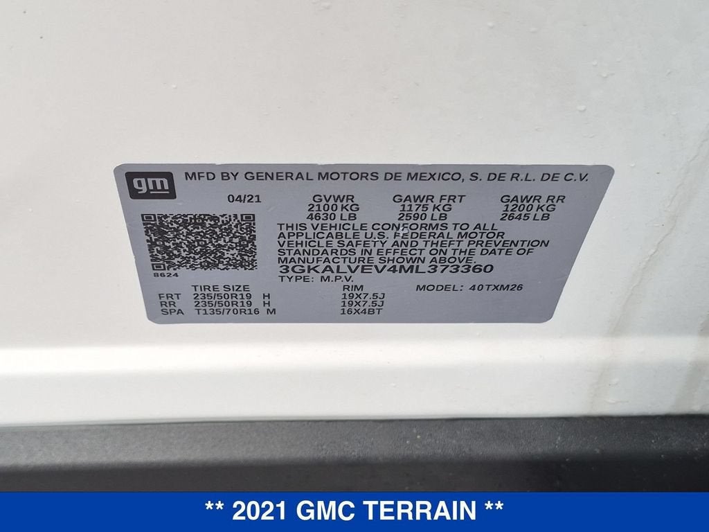 2021 GMC Terrain SLT