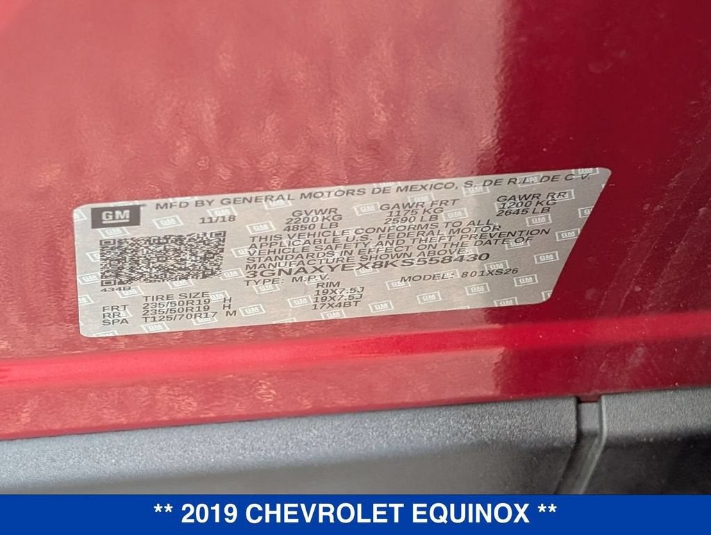 2019 Chevrolet Equinox Premier