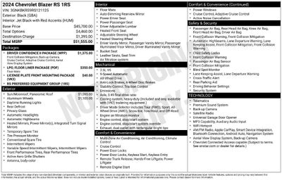 2024 Chevrolet Blazer RS
