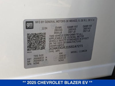 2025 Chevrolet Blazer EV LT