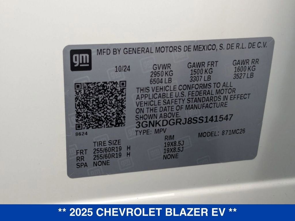 2025 Chevrolet Blazer EV LT