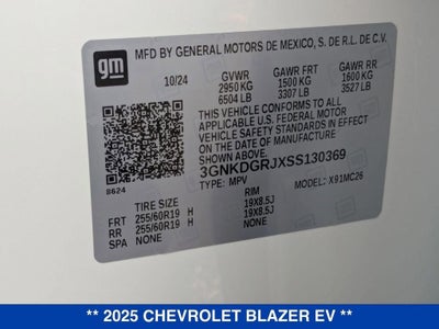 2025 Chevrolet Blazer EV LT