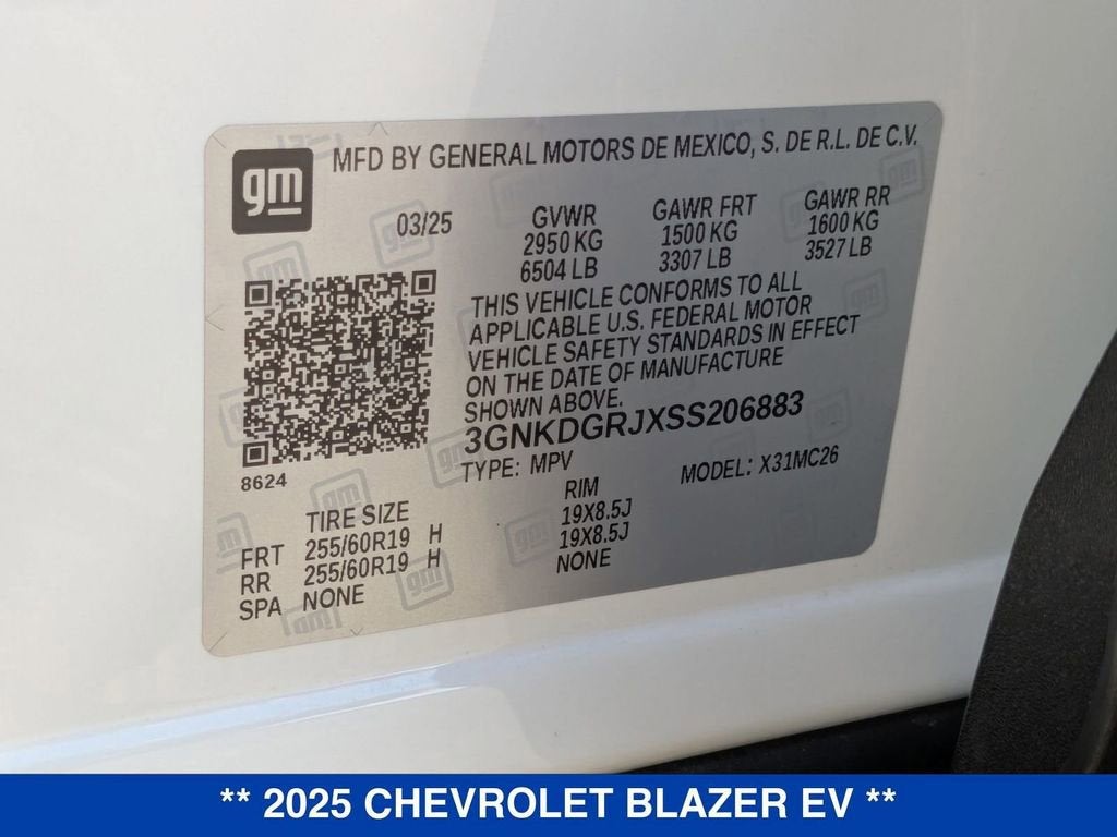 2025 Chevrolet Blazer EV LT