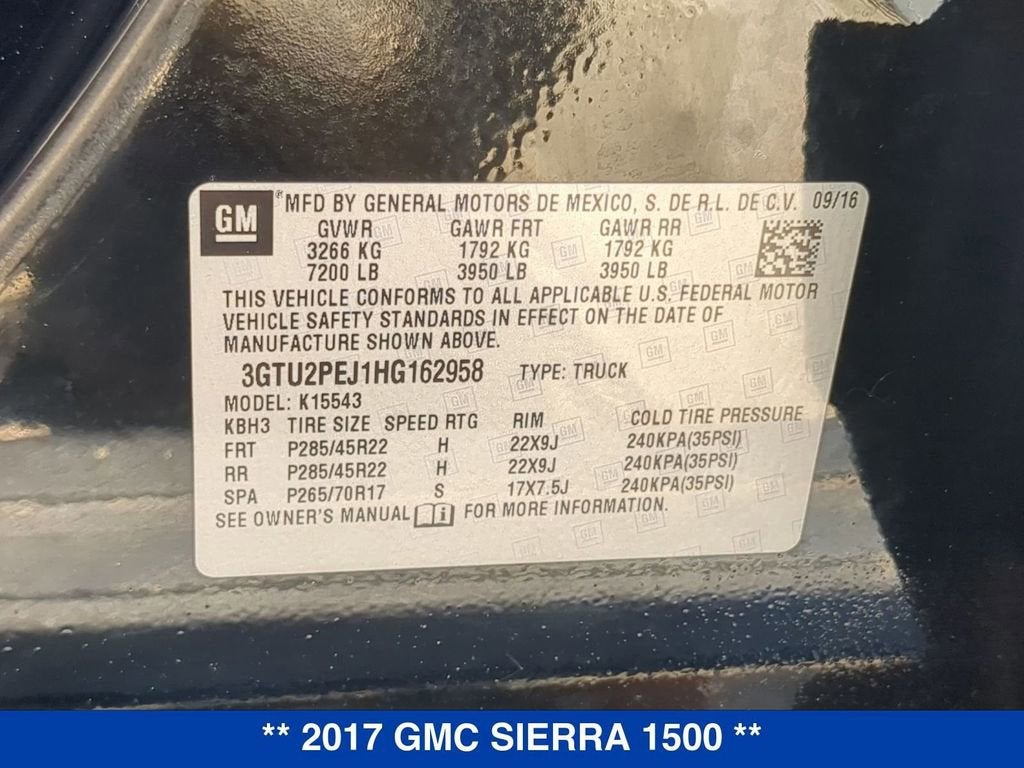 2017 GMC Sierra 1500 Denali