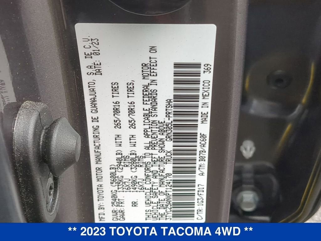 2023 Toyota Tacoma TRD Off Road