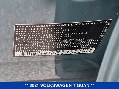2021 Volkswagen Tiguan 2.0T SE