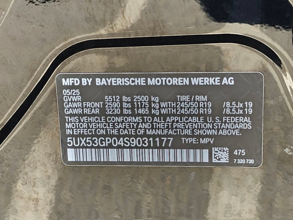 2025 BMW X3 30 xDrive