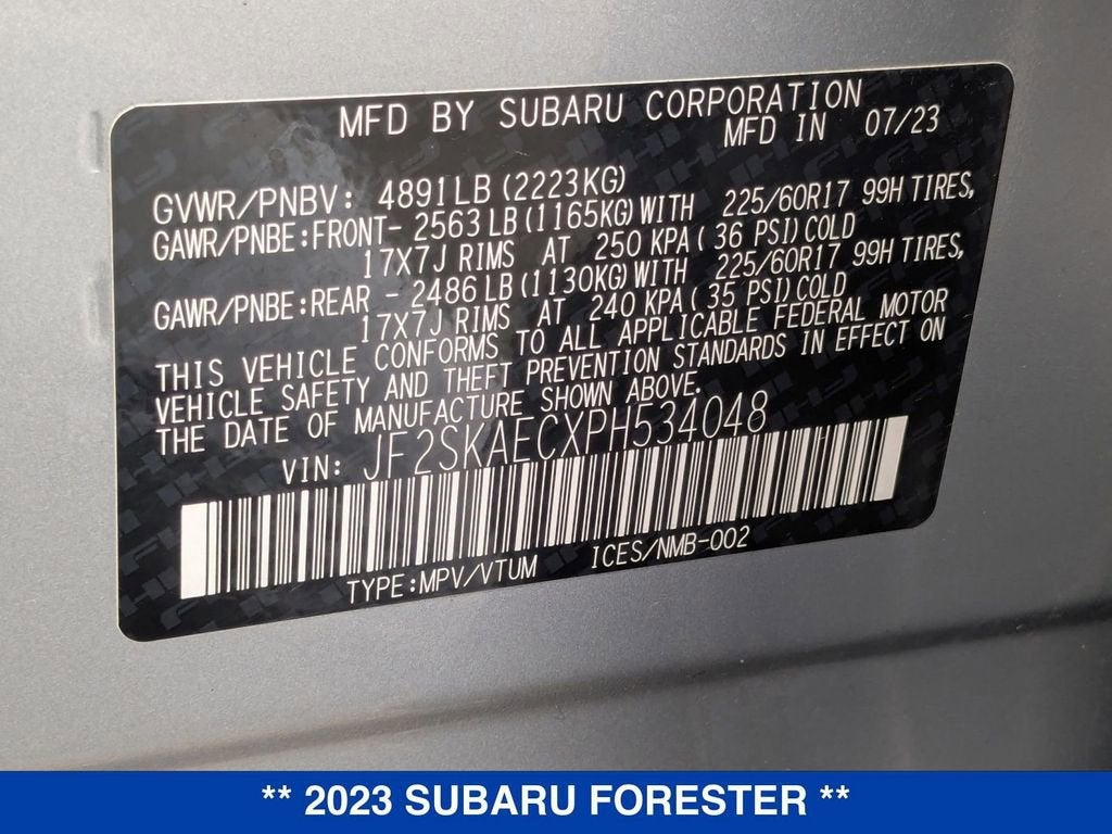 2023 Subaru Forester Premium