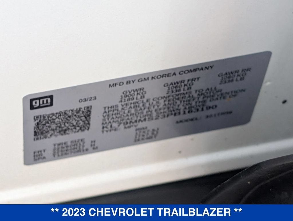 2023 Chevrolet Trailblazer LS