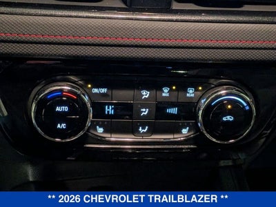 2026 Chevrolet Trailblazer RS