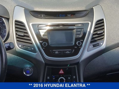 2016 Hyundai Elantra Value Edition