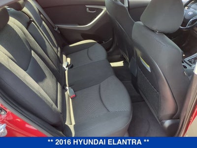 2016 Hyundai Elantra Value Edition