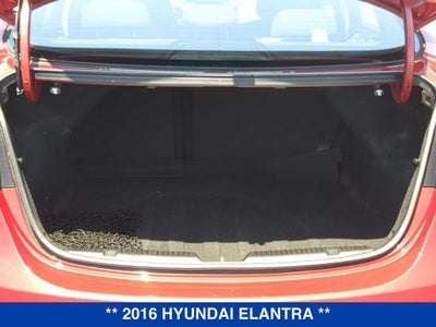 2016 Hyundai Elantra Value Edition