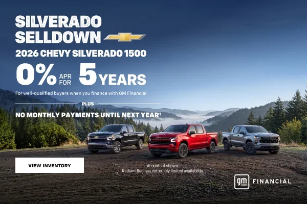 New 2026 Chevrolet Silverado 1500