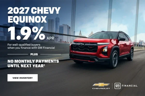 New 2027 Chevrolet Equinox