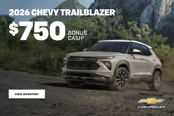 New 2026 Chevrolet Trailblazer