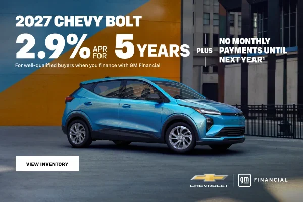 New 2027 Chevrolet Bolt