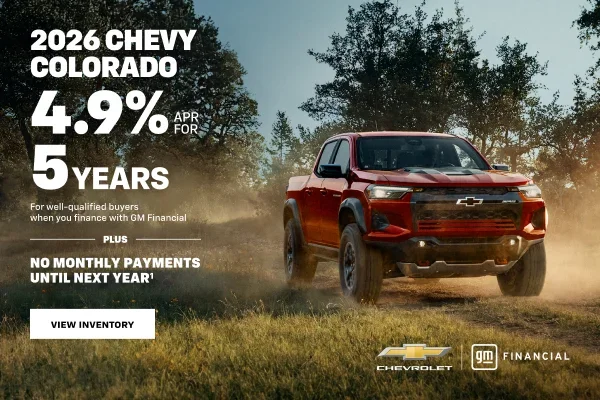 New 2026 Chevrolet Colorado